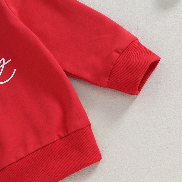 NEW Girl's Merry + Bright Christmas Outfit - Picture 2 of 3